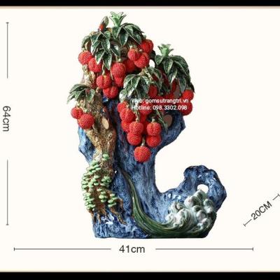 tượng cây vải, hàng kỹ thuật cao, tượng sứ, tượng trung quốc, tượng cây bằng sứ